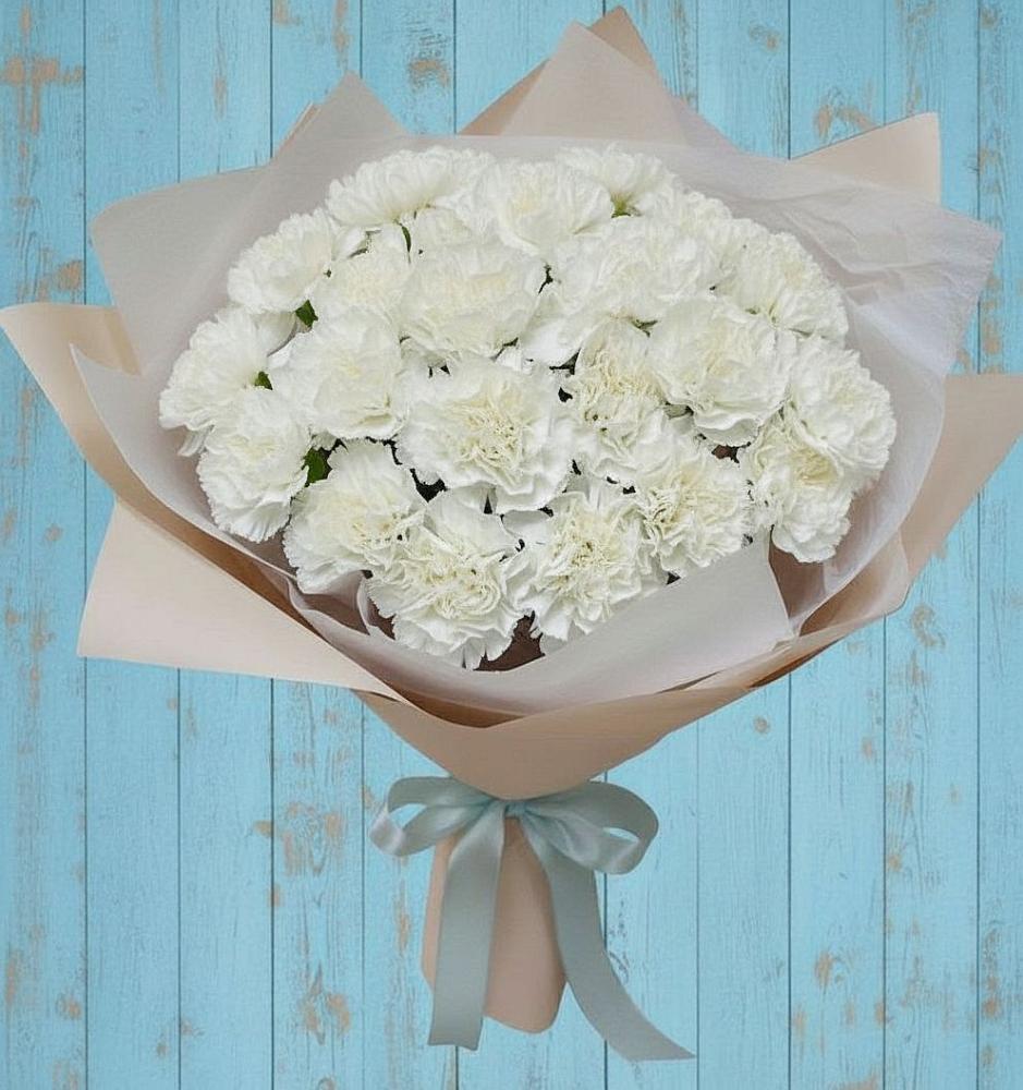 Букет цветов из: Гвоздики в Венгерово