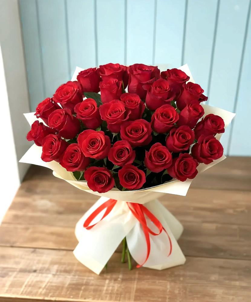 Букет 29 Красных роз в Венгерово