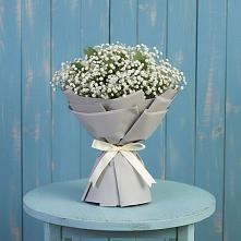 Букет цветов из:  Гипсофила в Венгерово