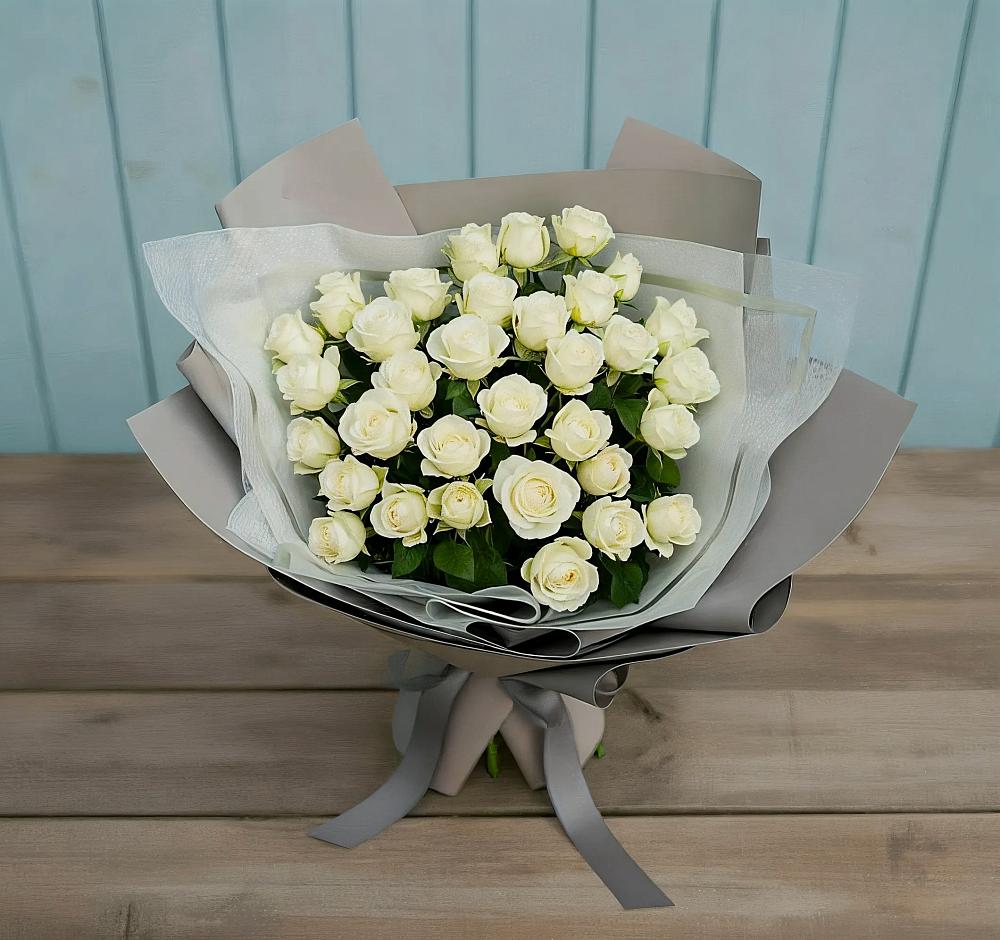 Букет Белоснежная нежность в Венгерово