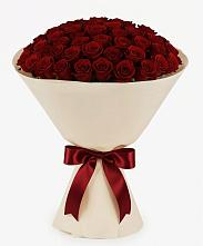 Букет 101 Бордовая роза Блэк Бакарра в Венгерово