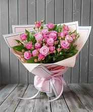 Букет Розовый кустик в Венгерово
