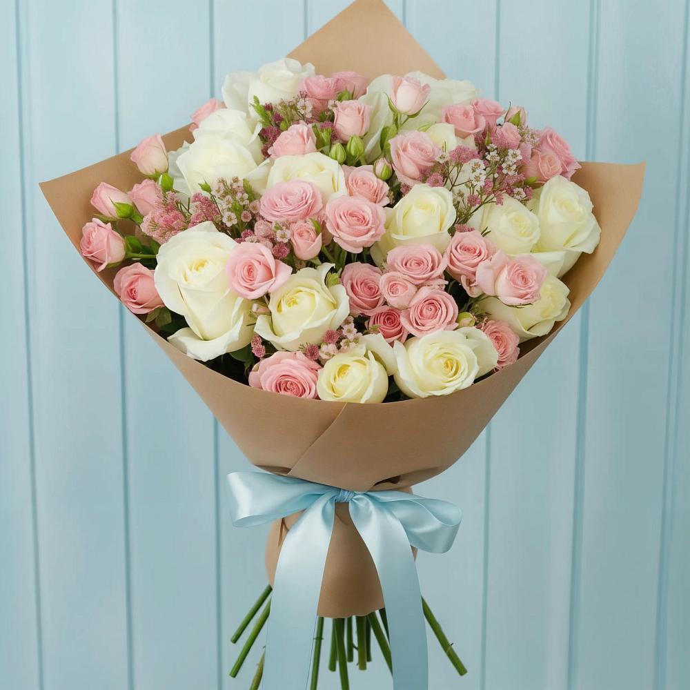 Букет цветов из: Розы в Венгерово