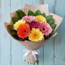 Букет цветов из:  Герберы #REPLACE_PRED# Венгерово
