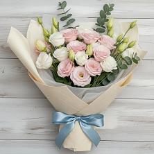 Букет цветов из:  Лизиантусы в Венгерово