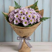 Букет цветов из:  Хризантемы #REPLACE_PRED# Венгерово