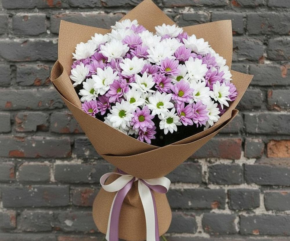 Букет цветов из: Хризантемы в Венгерово