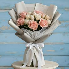 Букет цветов из:  Розы в Венгерово