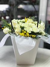 Цветочная композиция из Розы  в Венгерово