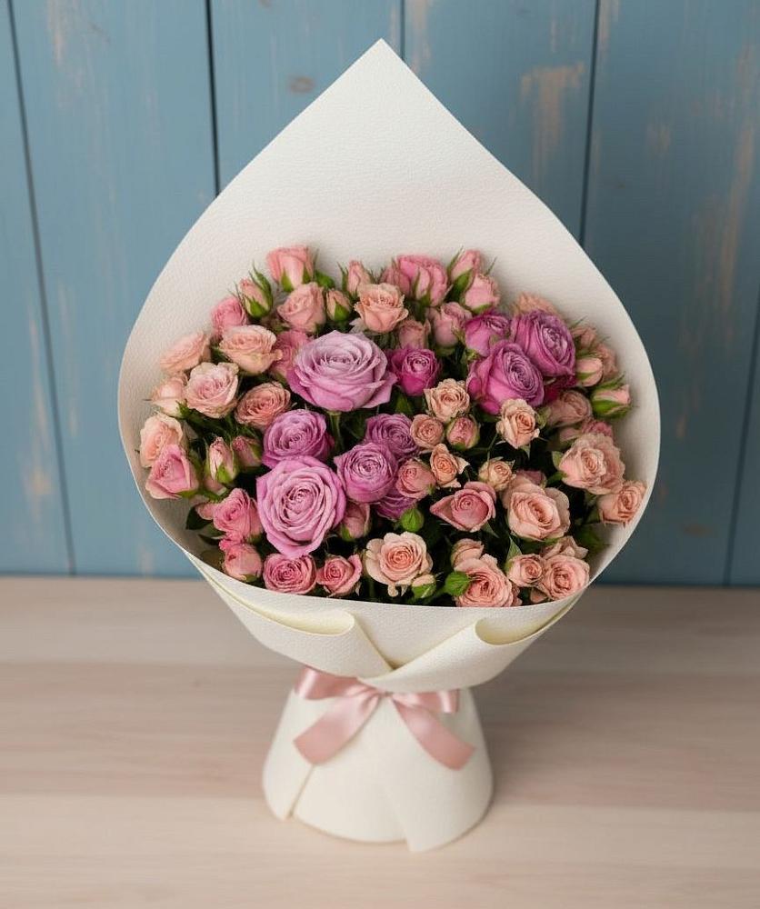 Букет цветов из: Розы в Венгерово