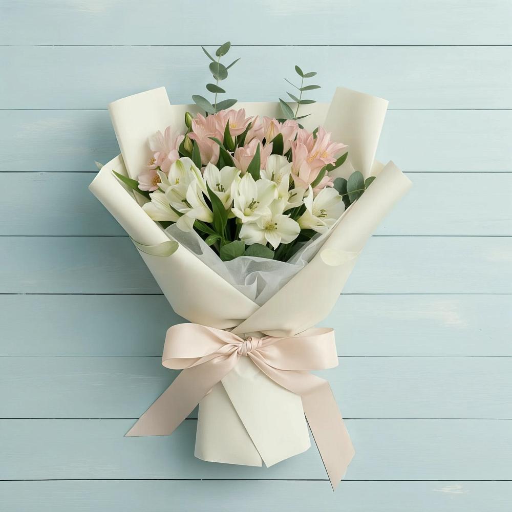 Букет цветов из: Альстромерии в Венгерово