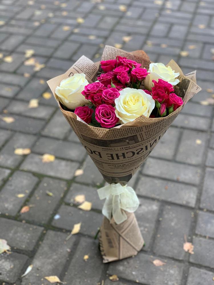 Букет цветов из: Розы в Венгерово