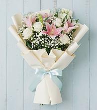 Букет цветов из:  Лилии в Венгерово