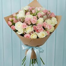 Букет цветов из:  Розы в Венгерово